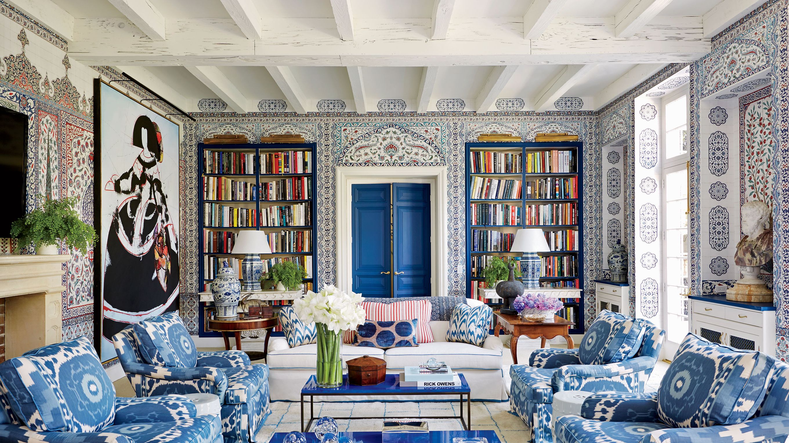 Luxury Living Room Wallpaper